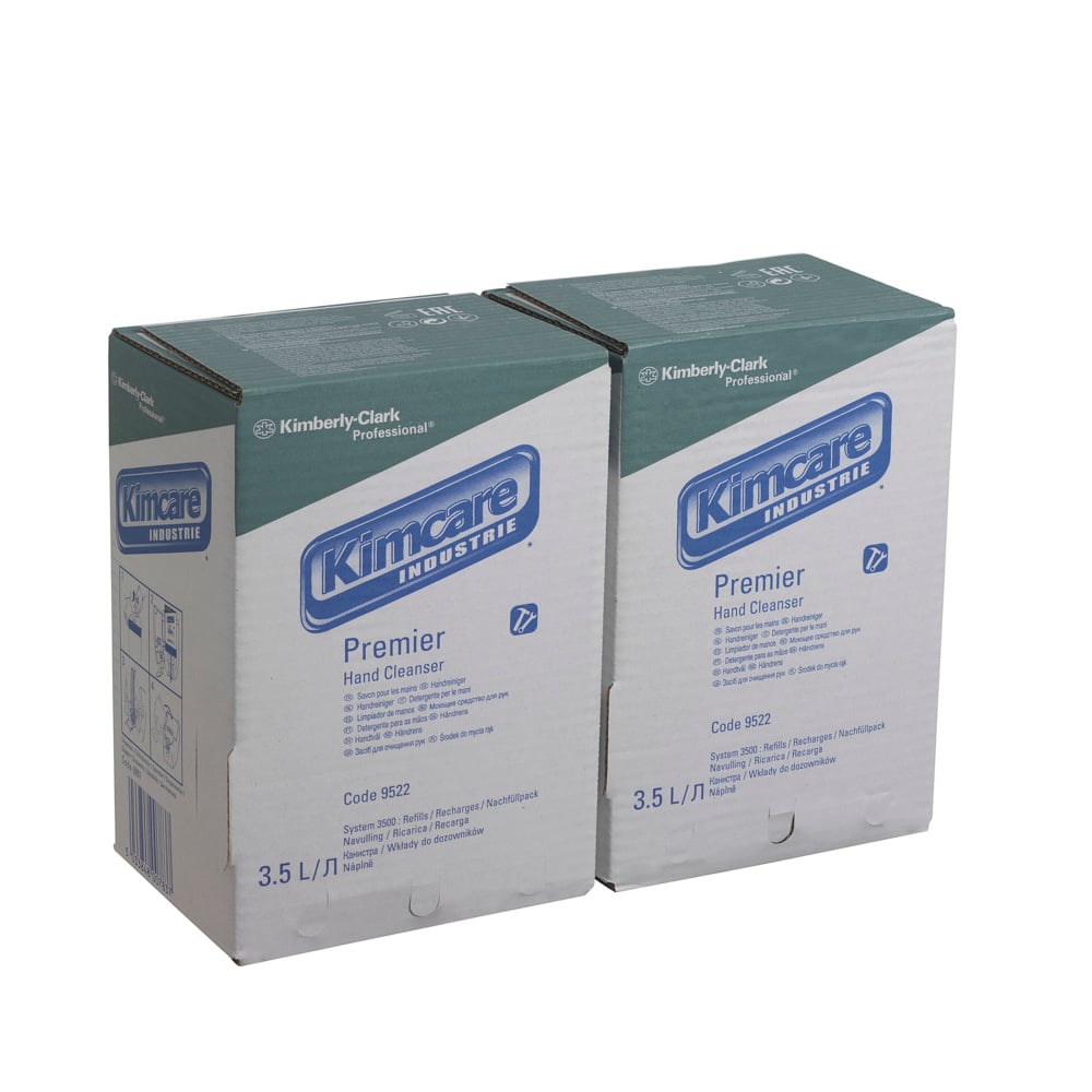 Detergente per mani Kimcare™ Industrie Premier 9522, verde, 2 x 3, 5 litri (totale 7 litri) - 9522