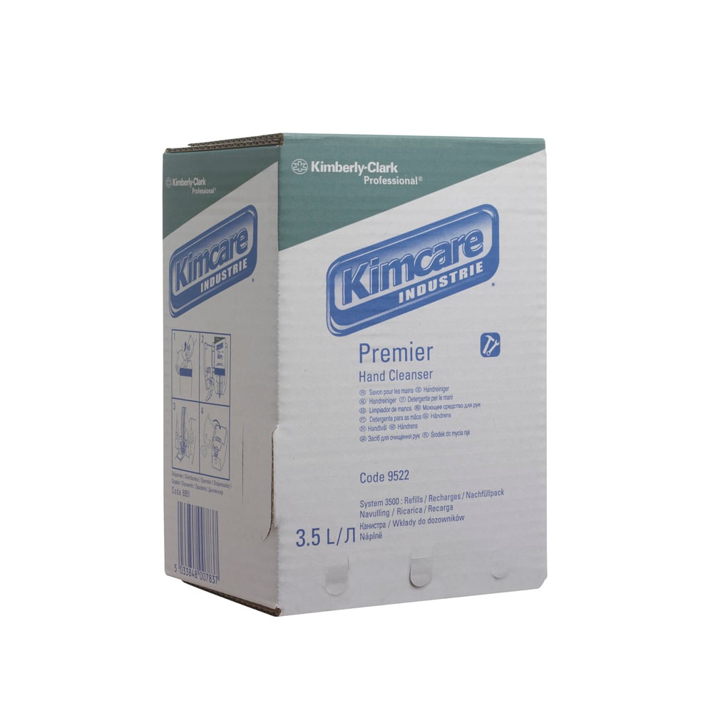 Kimcare™ Industrie Premier Моющее средство для рук, код 9522, зеленый цвет, 2 x 3, 5 л (итого 7 л) - 9522