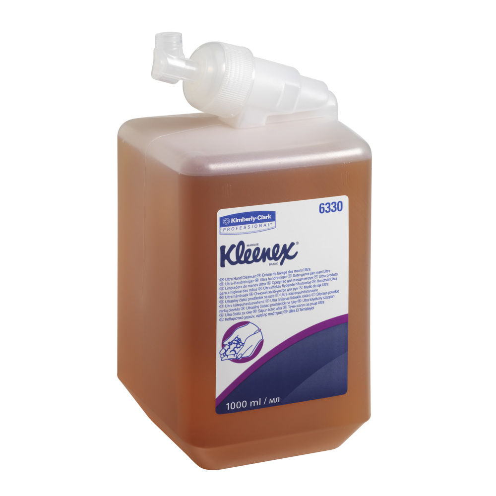 Kleenex® Ultra™ handreiniger 6330, Amber, 6 x 1 l (6 l in totaal) - 6330