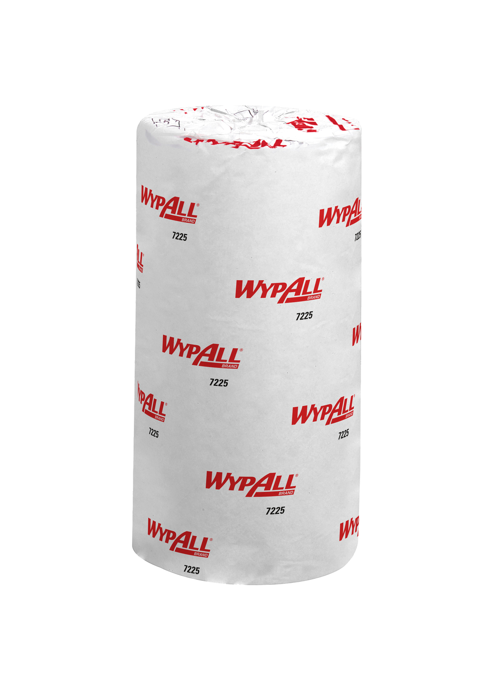 WypAll® L10 Papier-Reinigungstücher für Lebensmittel und Hygiene 7225 – 1-lagige blaue Kompaktrolle – 24 Rollen mit Zentralentnahme x 165 Papier-Wischtücher (insges. 3.960) - 7225