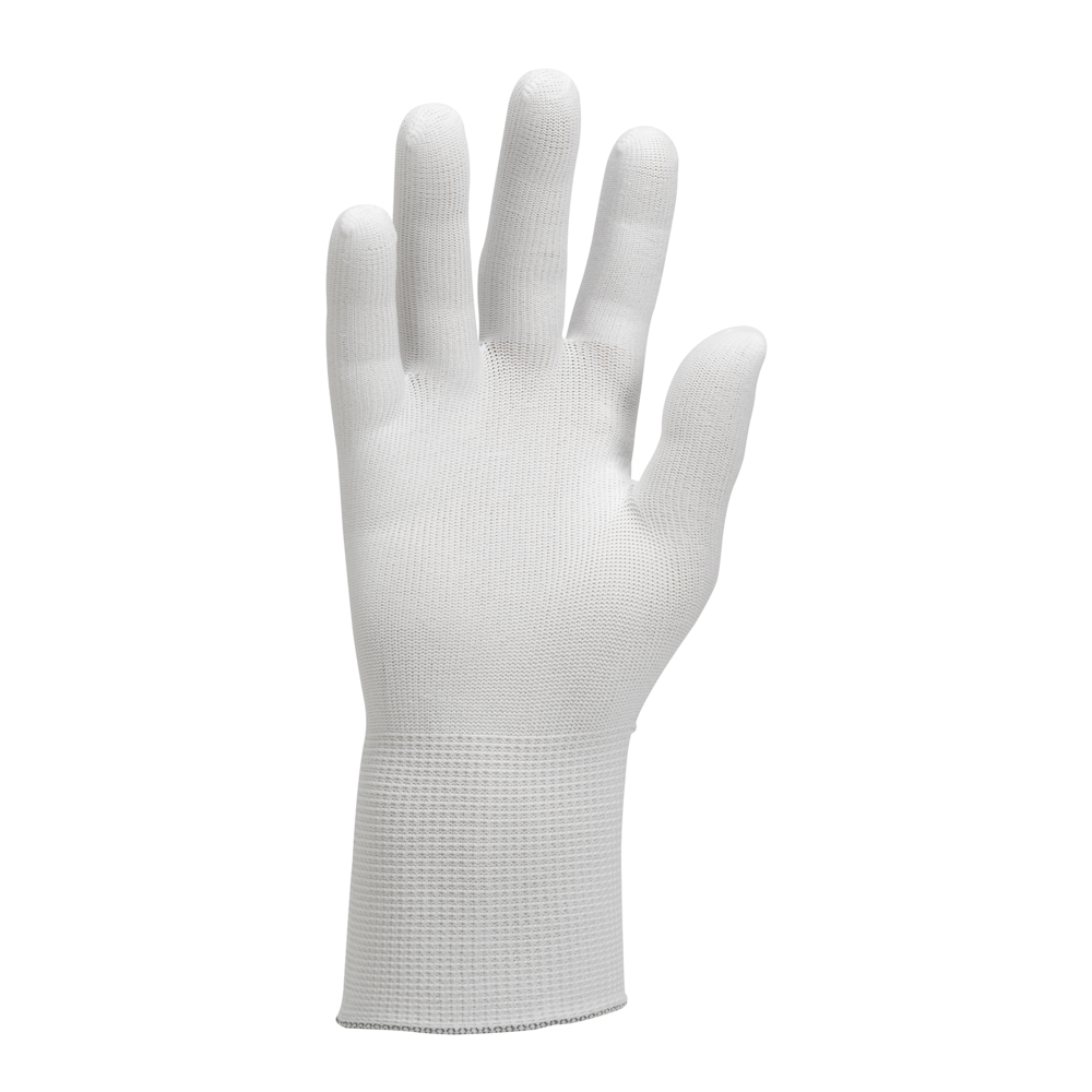 KleenGuard® G35 Nylon Ambidextrous Gloves 38716 - White, XS, 10x24 (240 gloves) - 38716