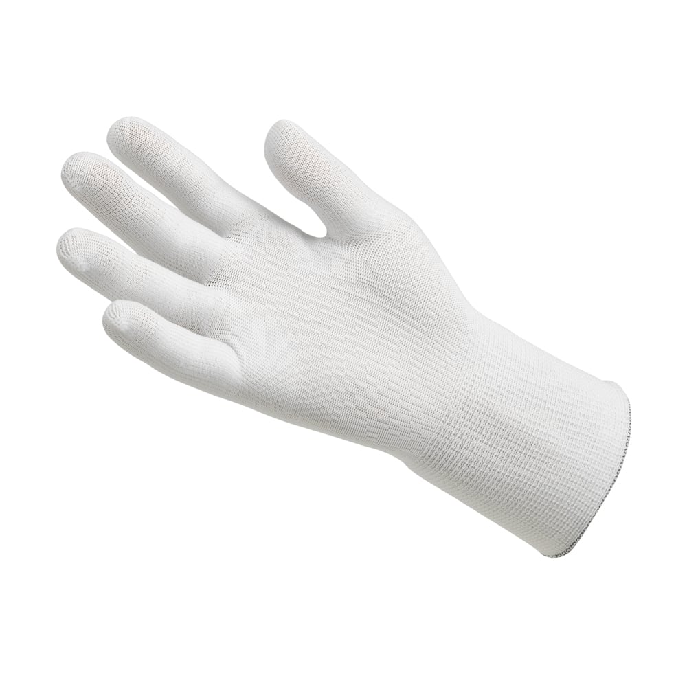 KleenGuard® G35 Nylon Ambidextrous Gloves 38720 - White, XL, 10x24 (240 gloves) - 38720