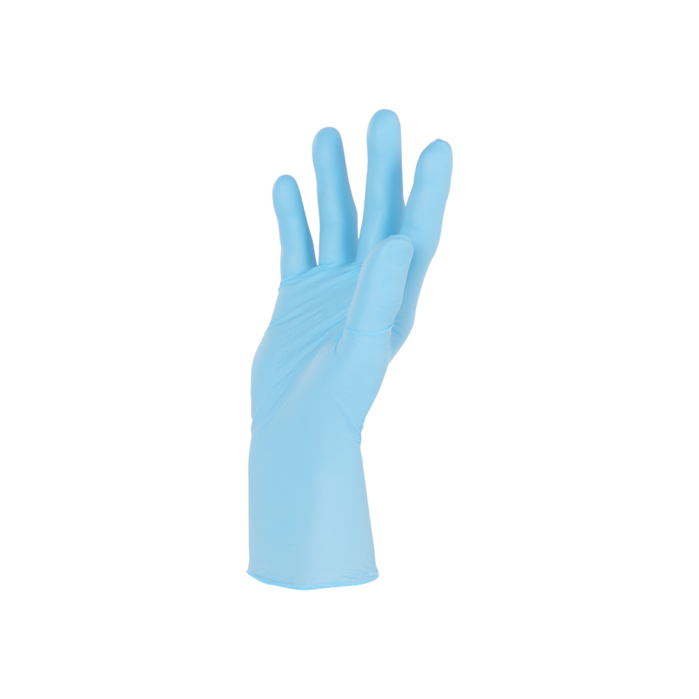 Gants ambidextres KleenGuard® G10 FleX Nitrile 38518 - Bleu, XS, 10 x 100 (1 000 gants) - 38518