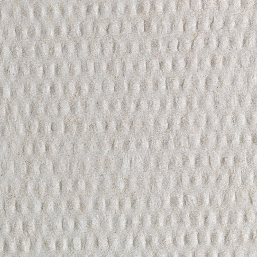 Hostess™ NATURA™ Standard-Toilettenpapierrollen 8627 – 96 Rollen mit je 400 weißen, 1-lagigen Blättern (38.400 Blätter) - 8627