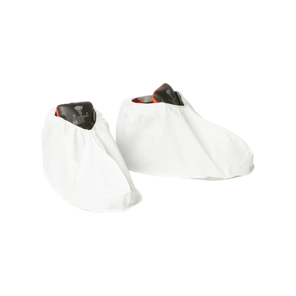Surchaussures avec semelle pour travaux légers KleenGuard® A40 98710 - Blanc, taille M/L, 1 x 200 (200 pièces au total) - 98710