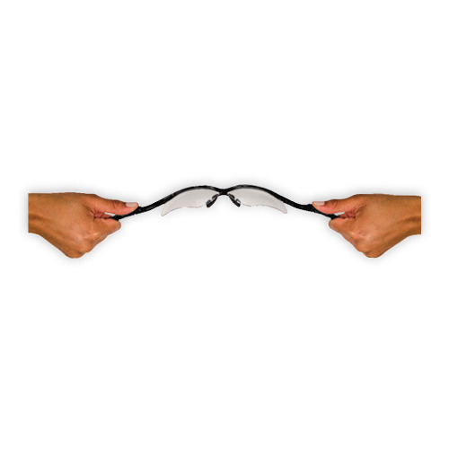 KleenGuard® V30 Nemesis Schutzbrillen mit IR/UV 3-Filter, 25692 – 12 Universalbrillen mit grünen Sichtscheiben pro Packung - 25692