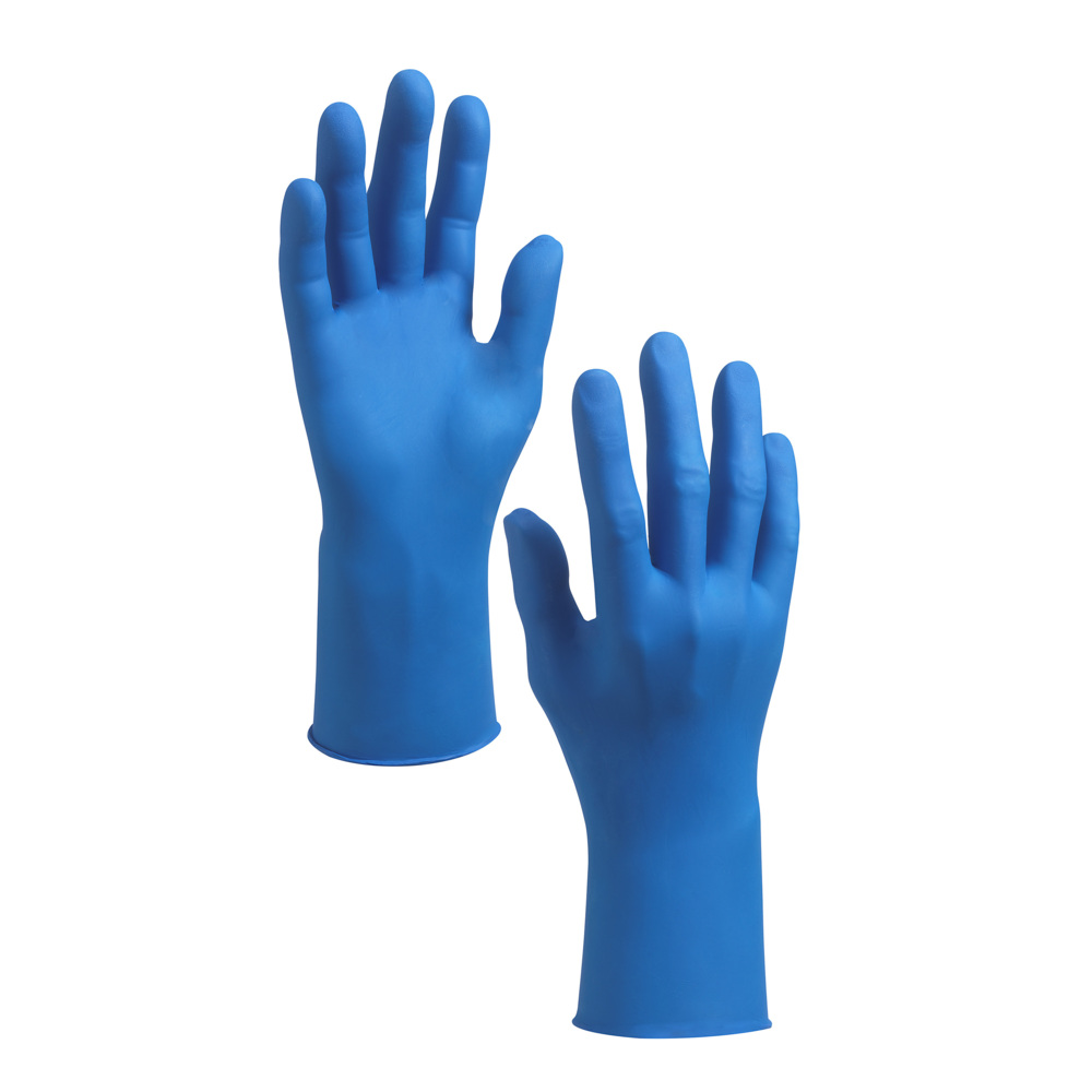 KleenGuard® G29 Beidseitig tragbare Lösungsmittel-Handschuhe 49823 – Blau, S, 10x50 (500 Handschuhe) - 49823