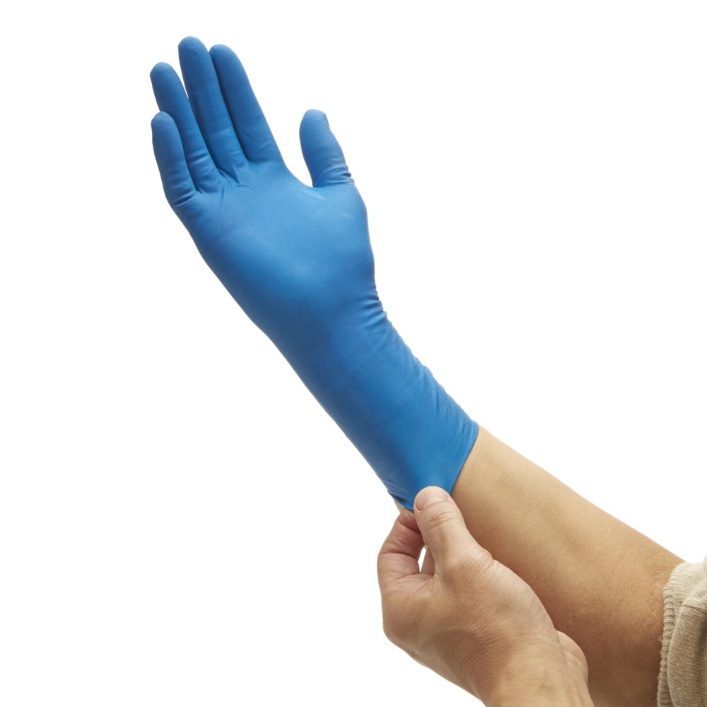 KleenGuard® G29 Solvent Ambidextrous Gloves 49825 - Blue, L, 10x50 (500 gloves) - 49825