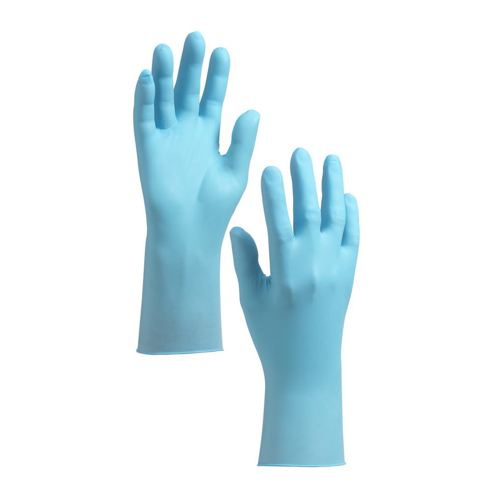 KleenGuard® G10 Nitrile Ambidextrous Gloves 57373 - Blue, L, 10x100 (1,000 gloves) - 57373