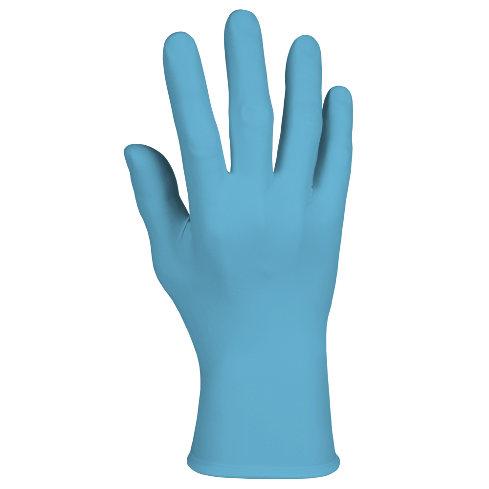 Gants ambidextres KleenGuard® G10 Nitrile 57373 - Bleu, L, 10 x 100 (1 000 gants) - 57373