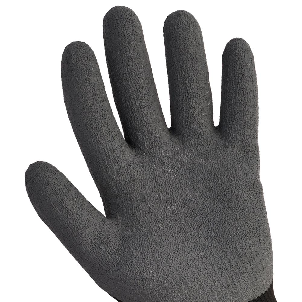 KleenGuard® G40 Handspezifische Latexhandschuhe 97271 – Grau und Schwarz, 8, 5x12 Paare (insgesamt 120) - 97271