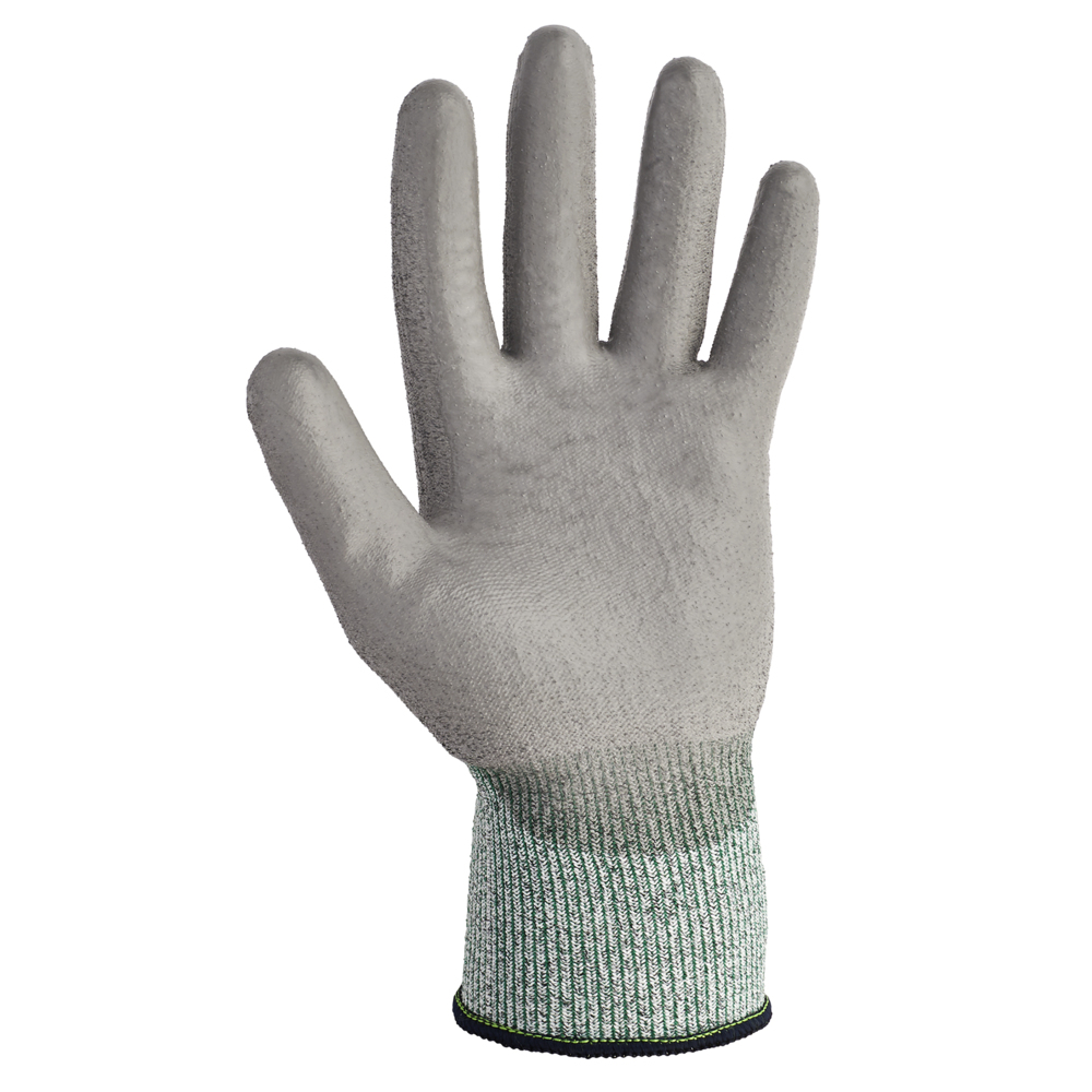 KleenGuard® G60 Endurapro™ polyurethanbeschichtete Handschuhe für mittelschwere Arbeiten 13823 – Grau, 7, 1x12 Paare (24 Handschuhe) - 13823