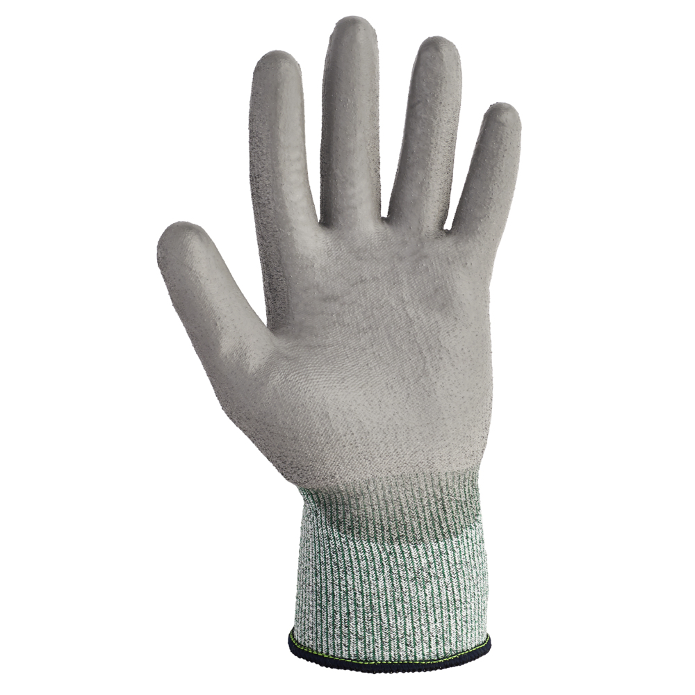 KleenGuard® G60 Endurapro™ polyurethanbeschichtete Handschuhe für mittelschwere Arbeiten 13825 – Grau, 9, 1x12 Paare (24 Handschuhe) - 13825