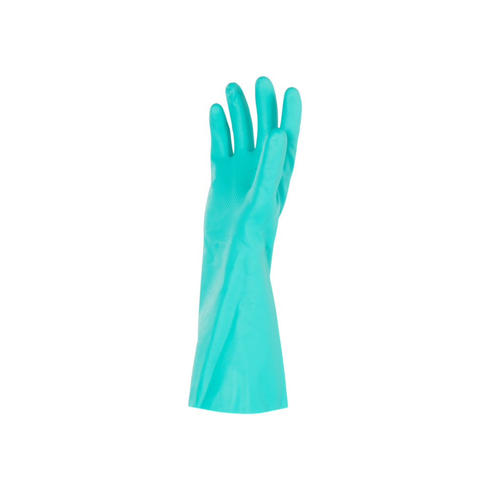 Gants de forme anatomique KleenGuard® G80 résistants aux produits chimiques 94446 - Vert, taille 8, 5 x 12 paires (120 gants) - 94446