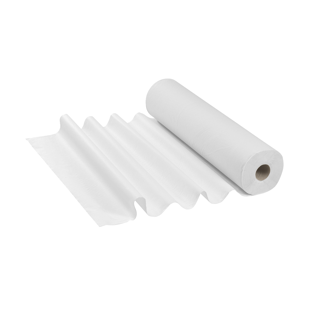 Scott® Essential™ Onderzoeksbankpapier (50 cm) 7161 - 6 rollen x 193 witte, 1-laags doeken - 7161