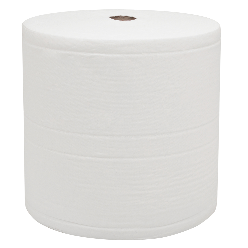 WypAll® Industrial Wiping Paper L30 Jumbo Roll - Extra Wide & Long 7331 - 1 roll x 1,000 sheets, 3 ply, white - 7331