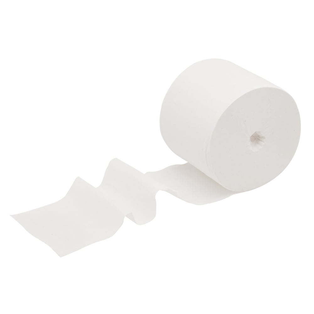 Scott® Essential ™ Coreless Standard Roll Toilet Tissue 4007 - 36 rolls x 1,000 white, 2 ply sheets (36,000 sheets) - 4007