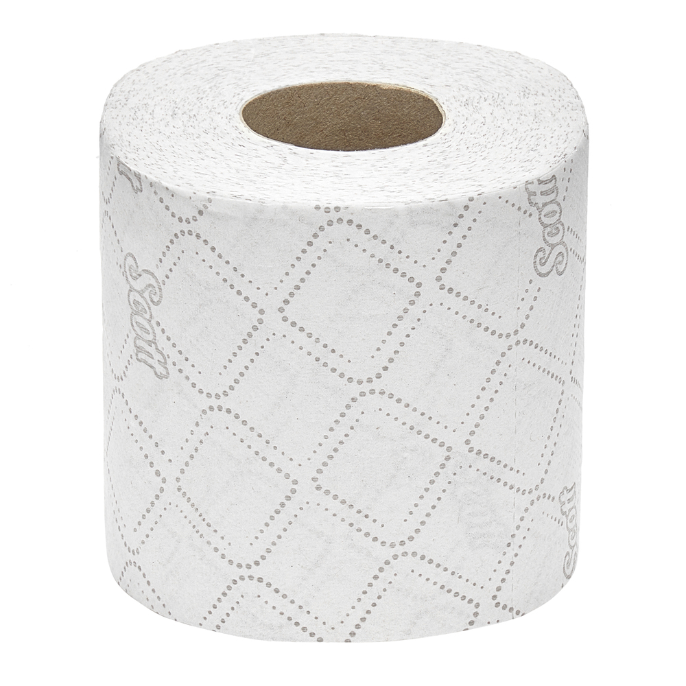 Papier toilette en rouleau standard Scott® Essential™ 8550, 96 rouleaux de 210 feuilles blanches, 2 épaisseurs (20 160 feuilles au total) - 8550