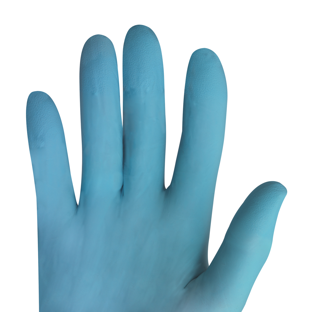 KleenGuard® G10 Nitrile Ambidextrous Gloves 57373 - Blue, L, 10x100 (1,000 gloves) - 57373