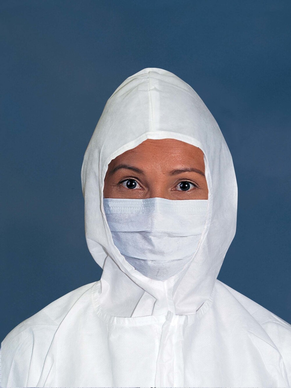 Kimtech™ M3 Gefaltete Gesichtsmaske mit Ohrschlaufen 62465 – 18 cm breit, 500 Gesichtsmasken. - 62465
