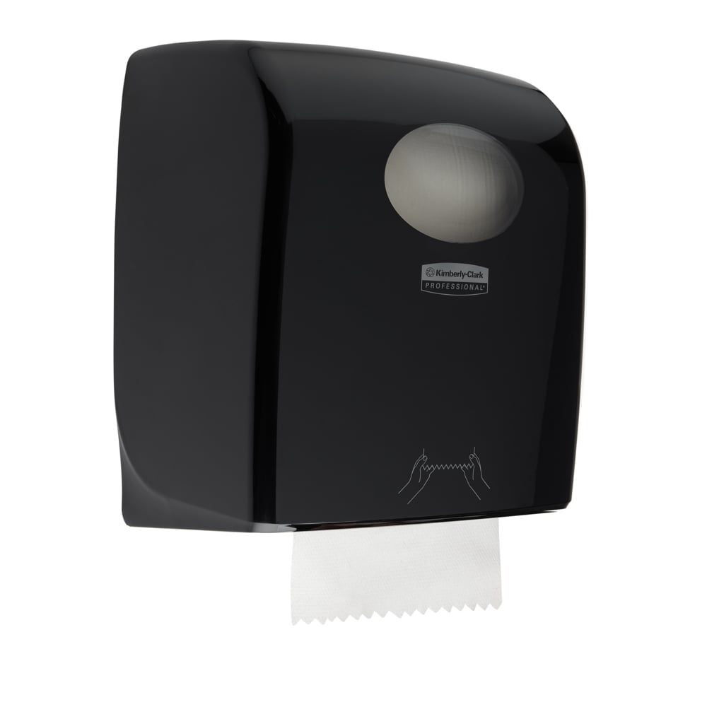 Aquarius™ Rolhanddoek Dispenser 7376 - Zwart. - 7376