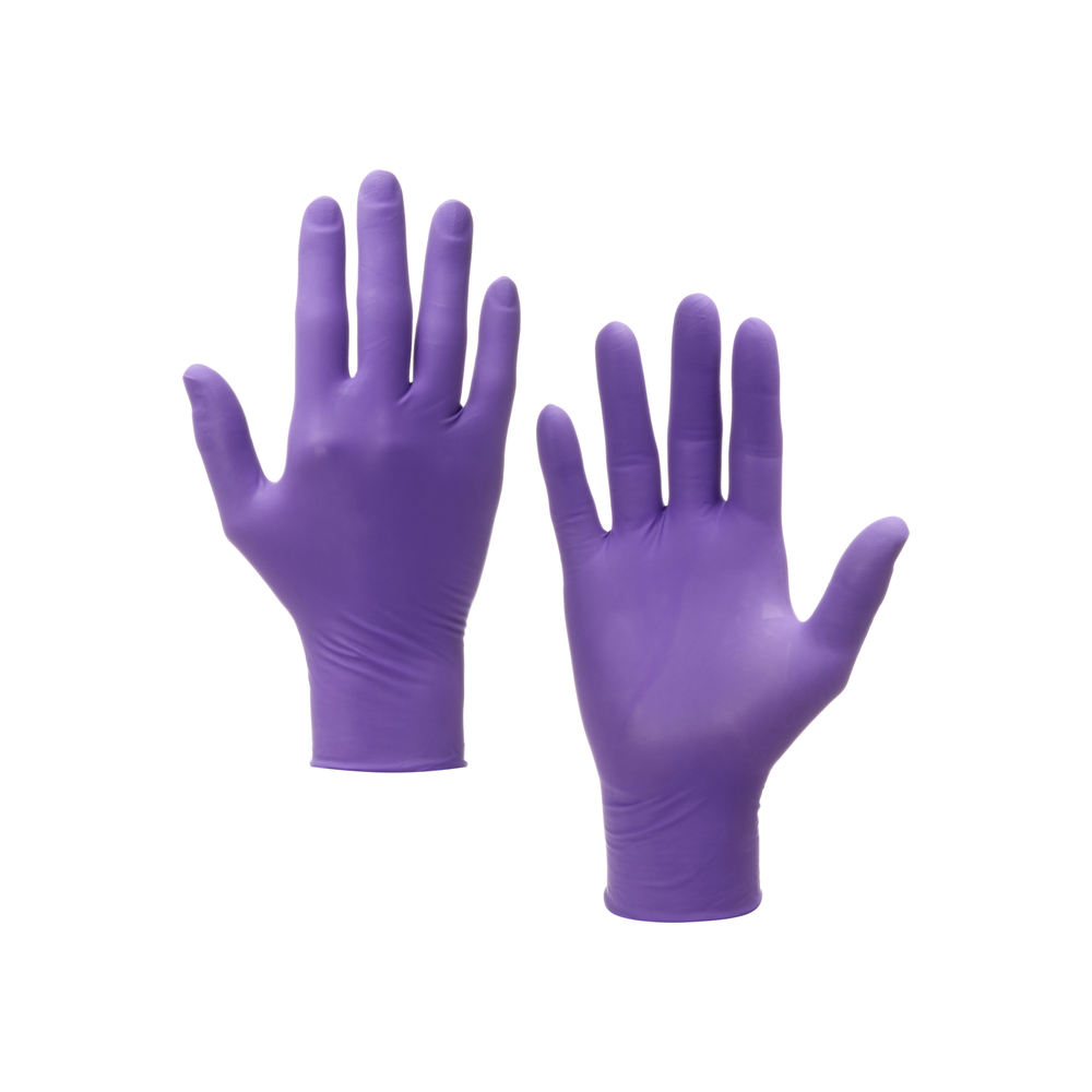 Gants ambidextres Kimtech™ Purple Nitrile™ - 90629, violet, taille XL, 10 x 90 (900 gants) - 90629