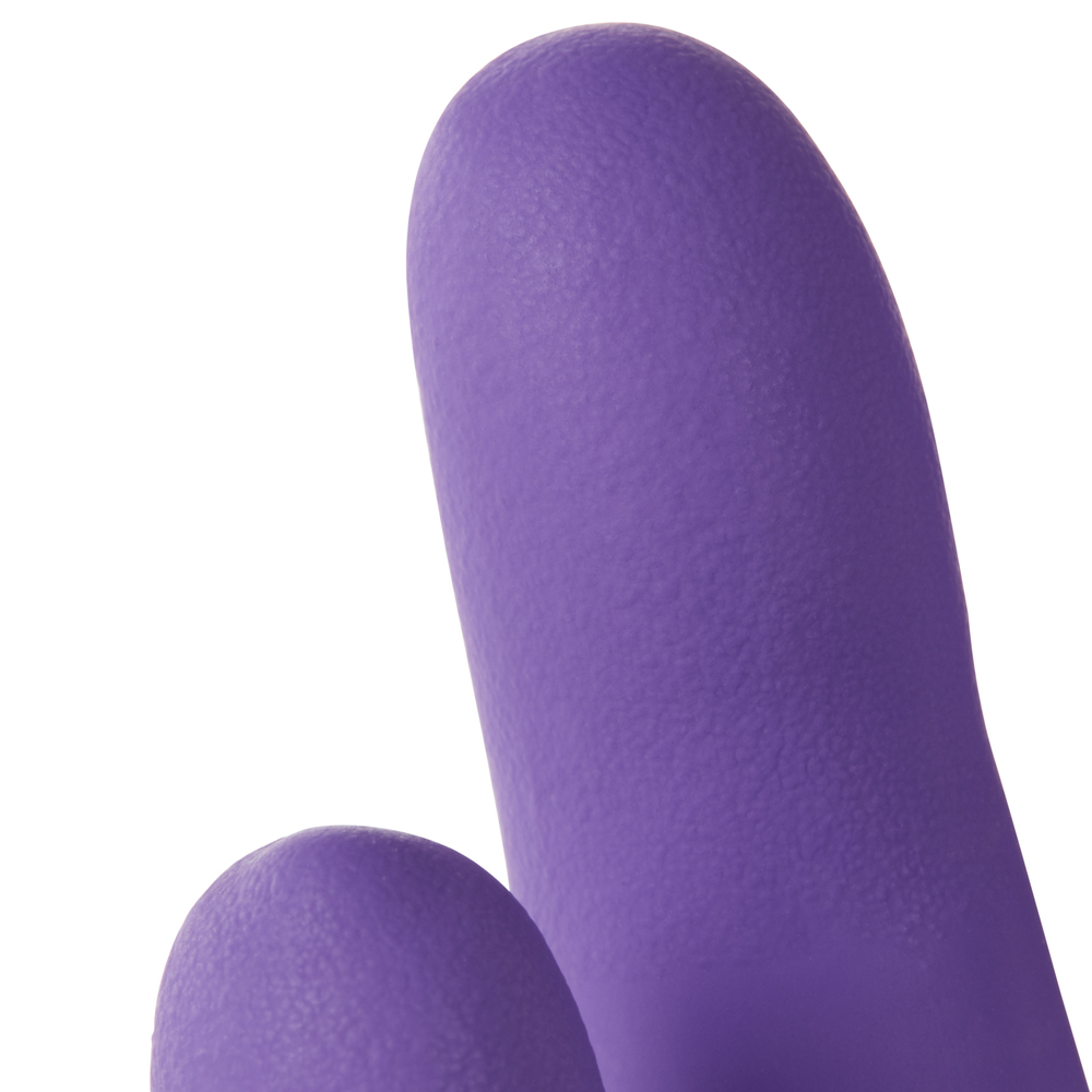 Gants ambidextres Kimtech™ Purple Nitrile™ Xtra™ - 97613, violet, taille L, 10 x 50 (500 gants) - 97613