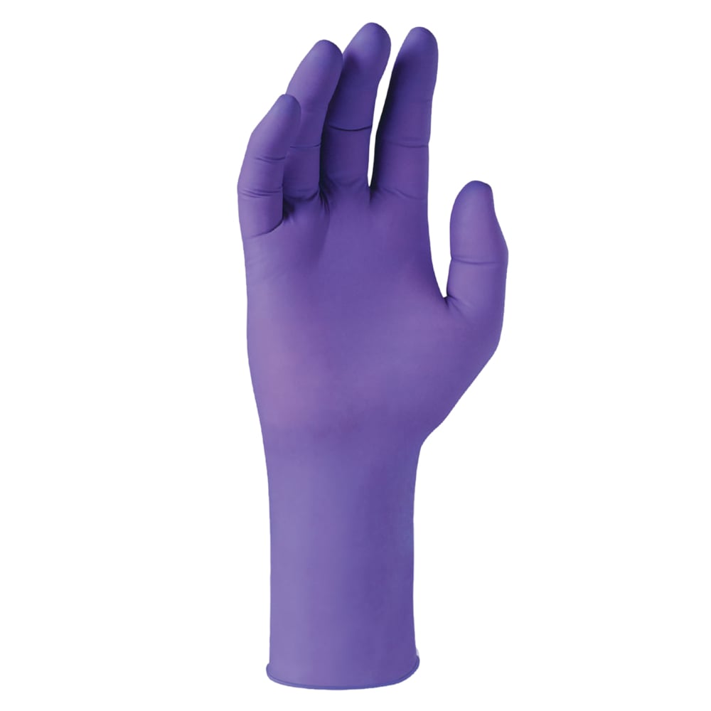 Kimtech™金特™紫色丁腈加长手套12"（双手通用），紫色，S，50只／盒，10盒／箱 - 991050601