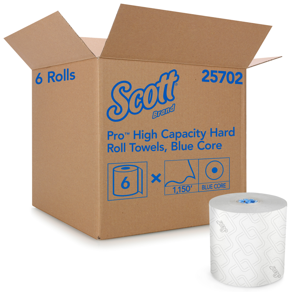 Scott®适高®自动感应出纸机Airflex®擦手纸，350米/卷，6卷/箱 - 991025702