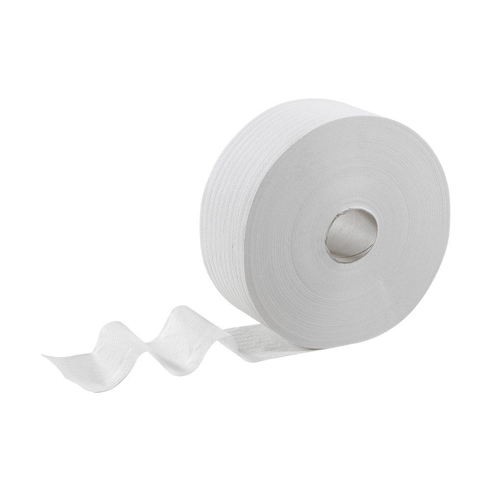Rouleau de papier toilette Kleenex® Jumbo - 8571 - 12 x 180 m, blanc, 2 plis - 8571