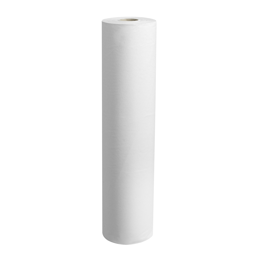 Drap d'examen Scott® (51W) 7397 - 12 rouleaux de 200 formats blancs, 1 épaisseur - 7397