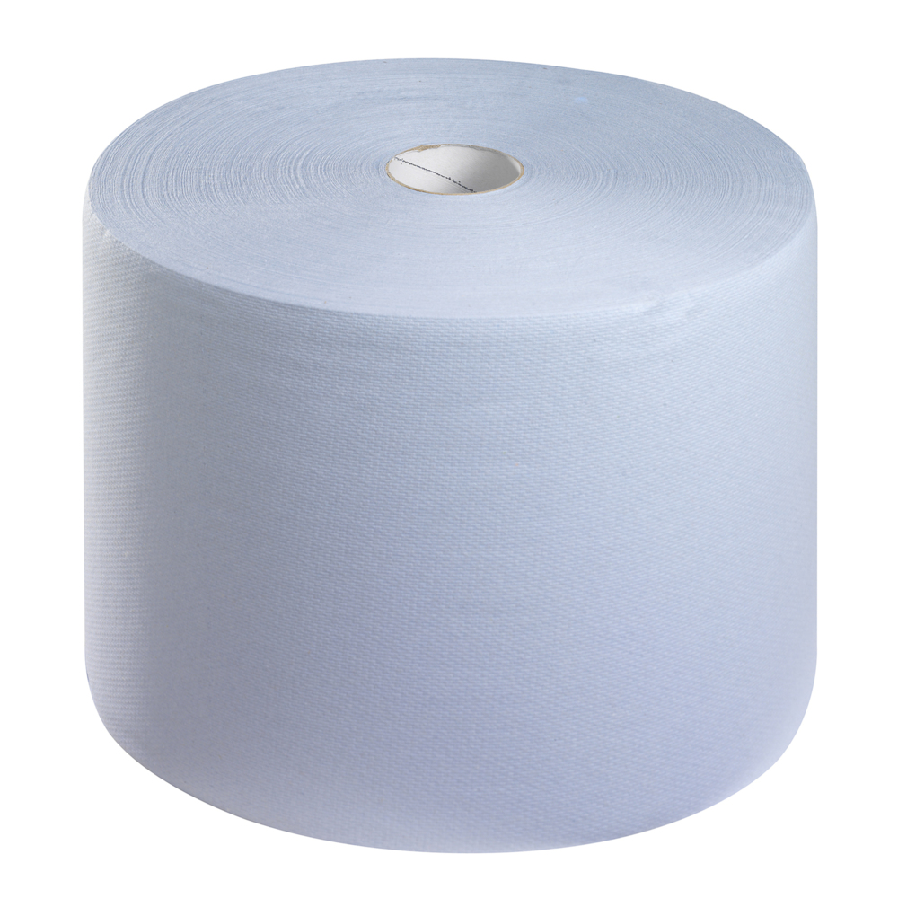 WypAll® L10 Surface Wiping Paper 7200 - Jumbo Roll - 1 Blue Roll x 1,000 Paper Wipes - 7200