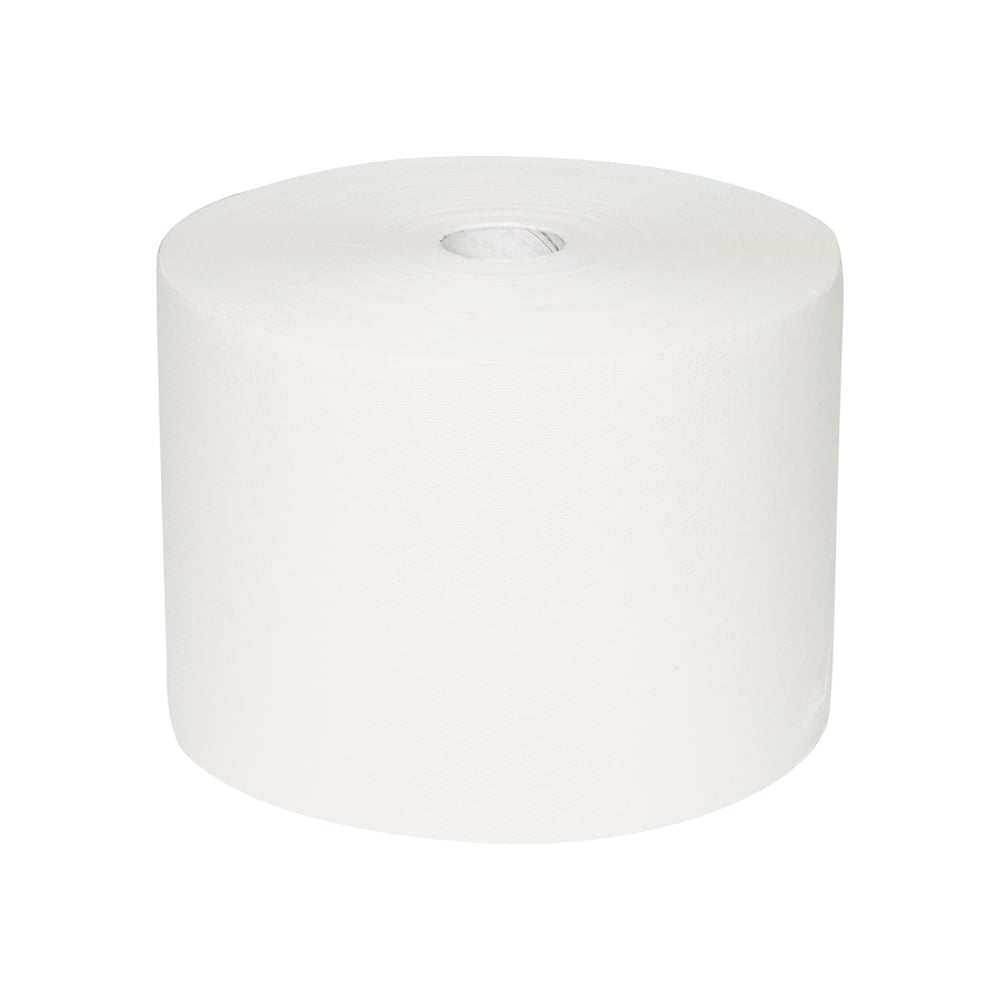 WypAll® Surface Wiping Paper L10 Jumbo Roll 7202 - 1 roll x 1,000 sheets, 1 ply, white - 7202