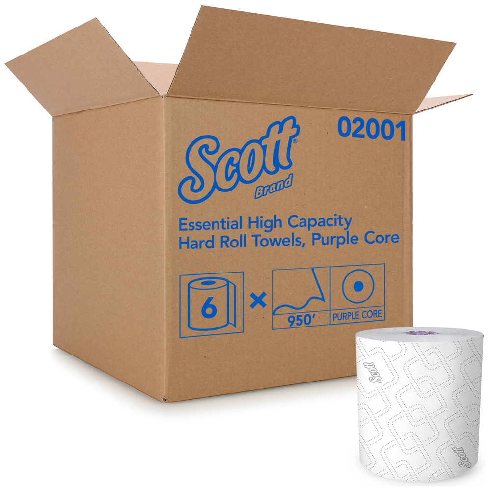 Scott Essential Hard Roll Towel Dispenser 13.06 x 11 x 16.94 Smoke 46253 