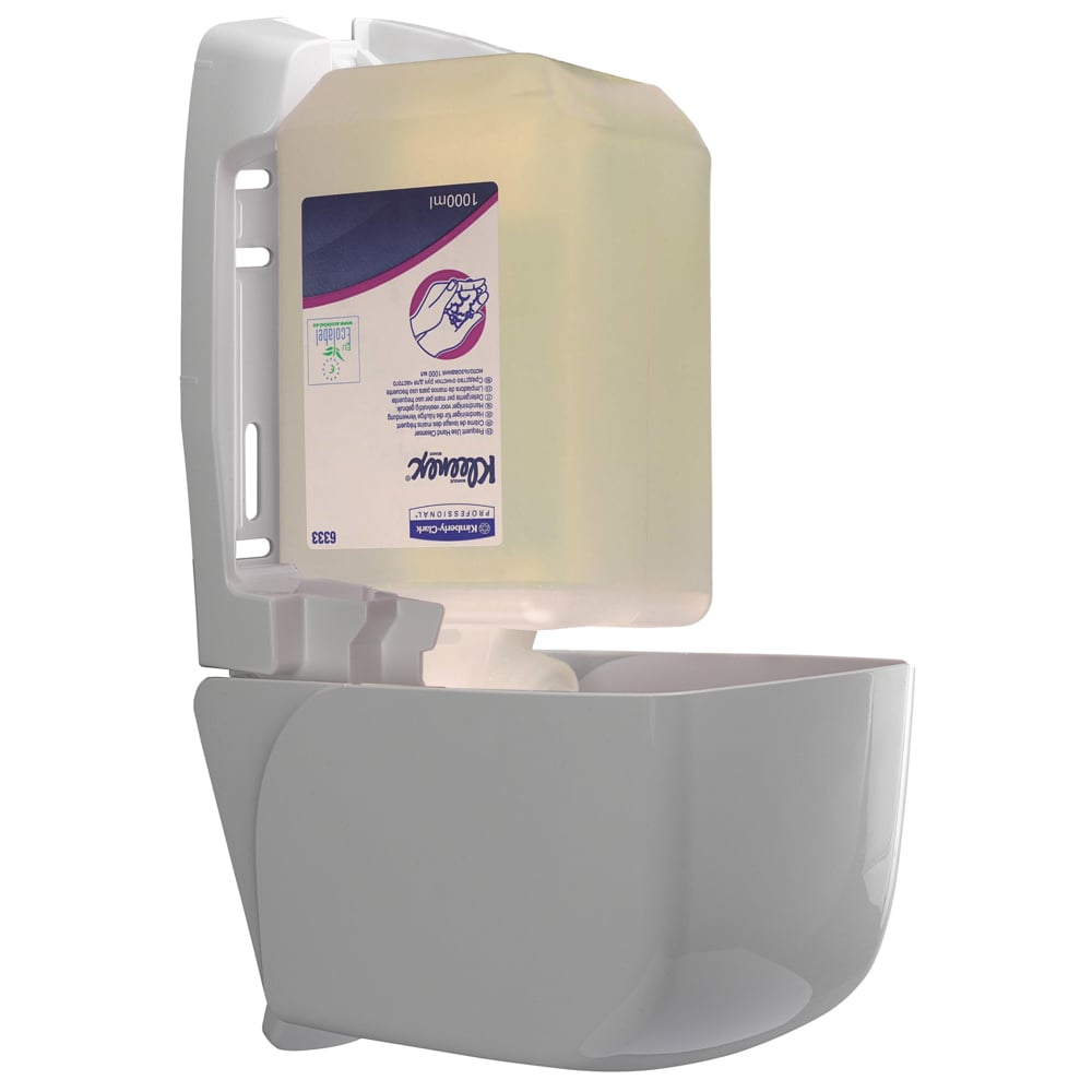 Savon liquide pour les mains Kleenex® 6333 - Usage quotidien - Paquet de 6 x cartouches de 1 L (6 litres au total) - 6333