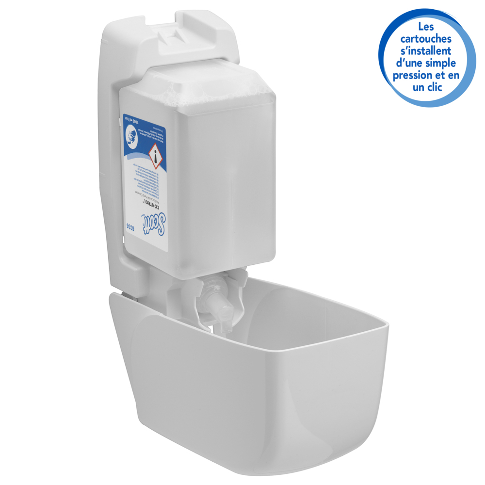 Savon des mains antibactérienne Scott® Control™ - 6336, incolore, 6 x 1 L (6 L au total) - 6336