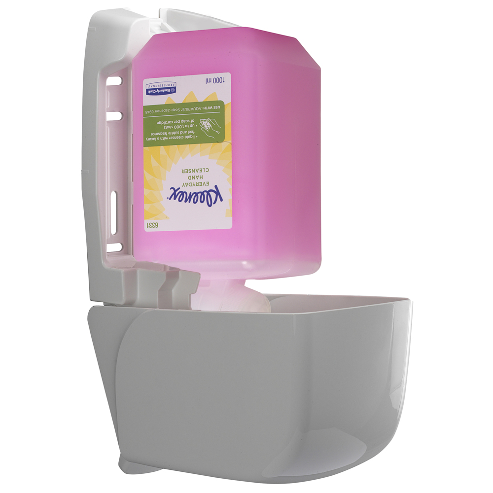 Kleenex® Handreiniger voor dagelijks gebruik 6331, Roze, 6x1 l (6 liter in totaal) - 6331