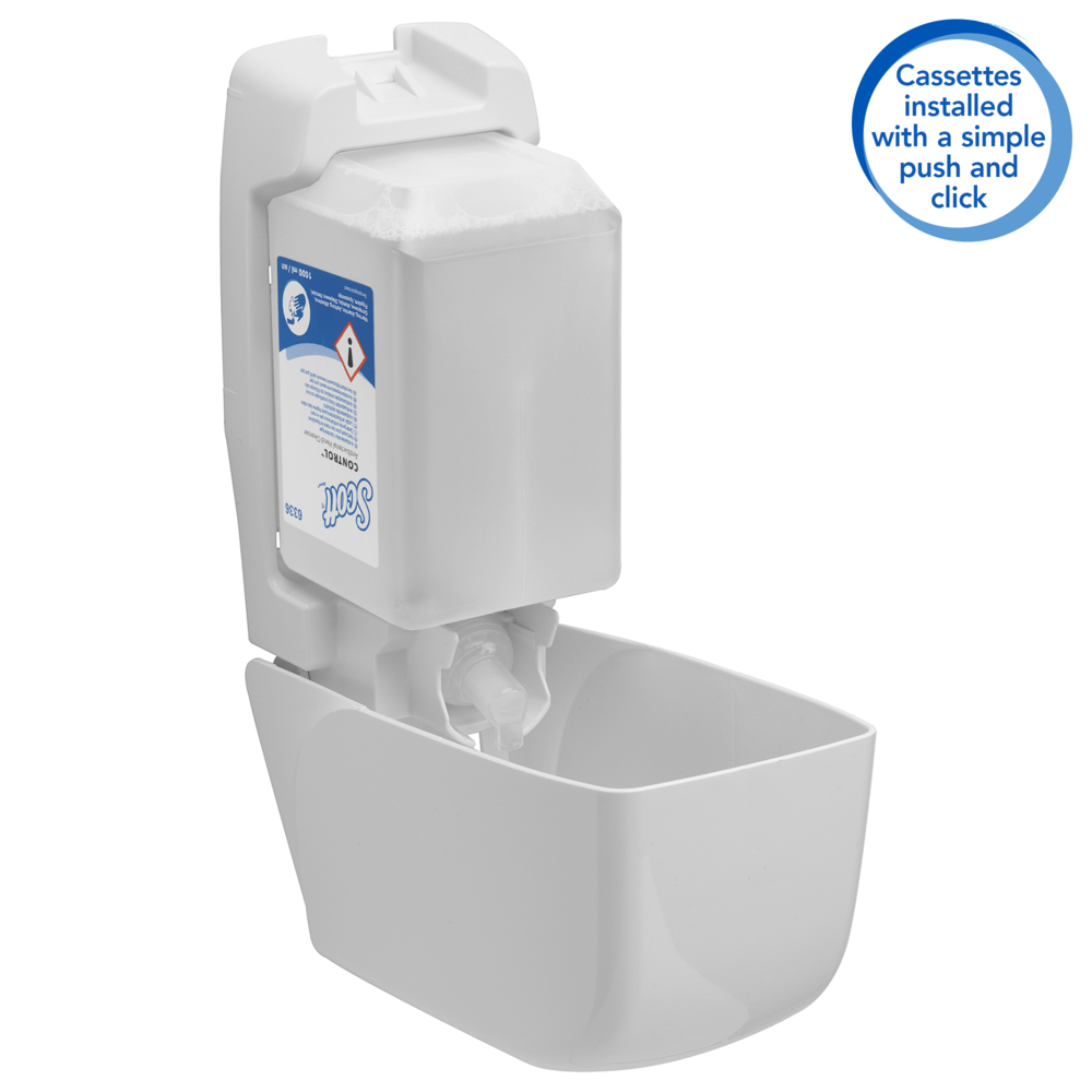 Savon des mains antibactérienne Scott® Control™ - 6336, incolore, 6 x 1 L (6 L au total) - 6336