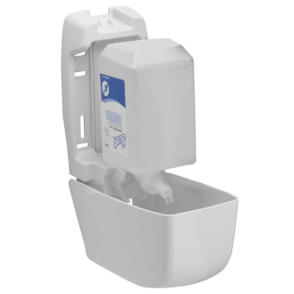 Savon mousse à usage fréquent pour les mains Scott® Control™ 6342 - Savon mousse non parfumé pour les mains - 6 recharges x 1 litre de Savon mousse transparente pour les mains (6 litres au total) - 6342