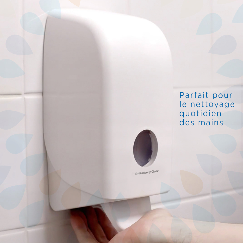 Kleenex® Crème de lavage des mains 6331 - Usage quotidien - Paquet de 6 x cartouches de 1 L (6 litres au total) - 6331