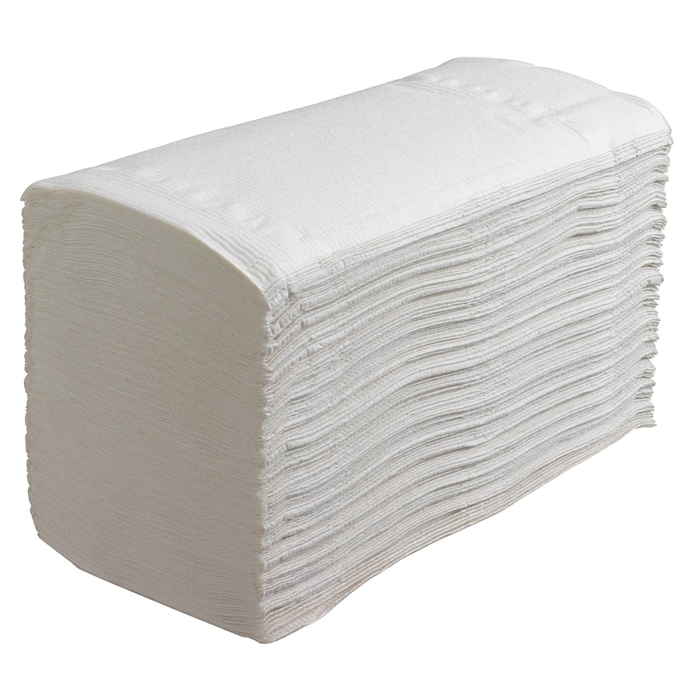 Scott® Control™ Interfold Hand Towels 6663 - M Fold Paper Towels - 15 Packs x 212 Paper Hand Towels (3,180 total) - 6663