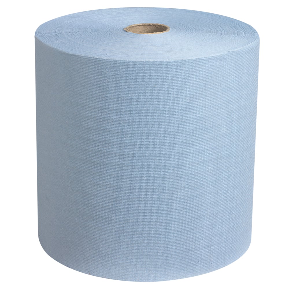 Scott® Rolled Paper Hand Towels 6668 - Blue Rolls 6 Pack - 6 Rolls x 304m Blue Paper Towels (1,824m Total) - 6668