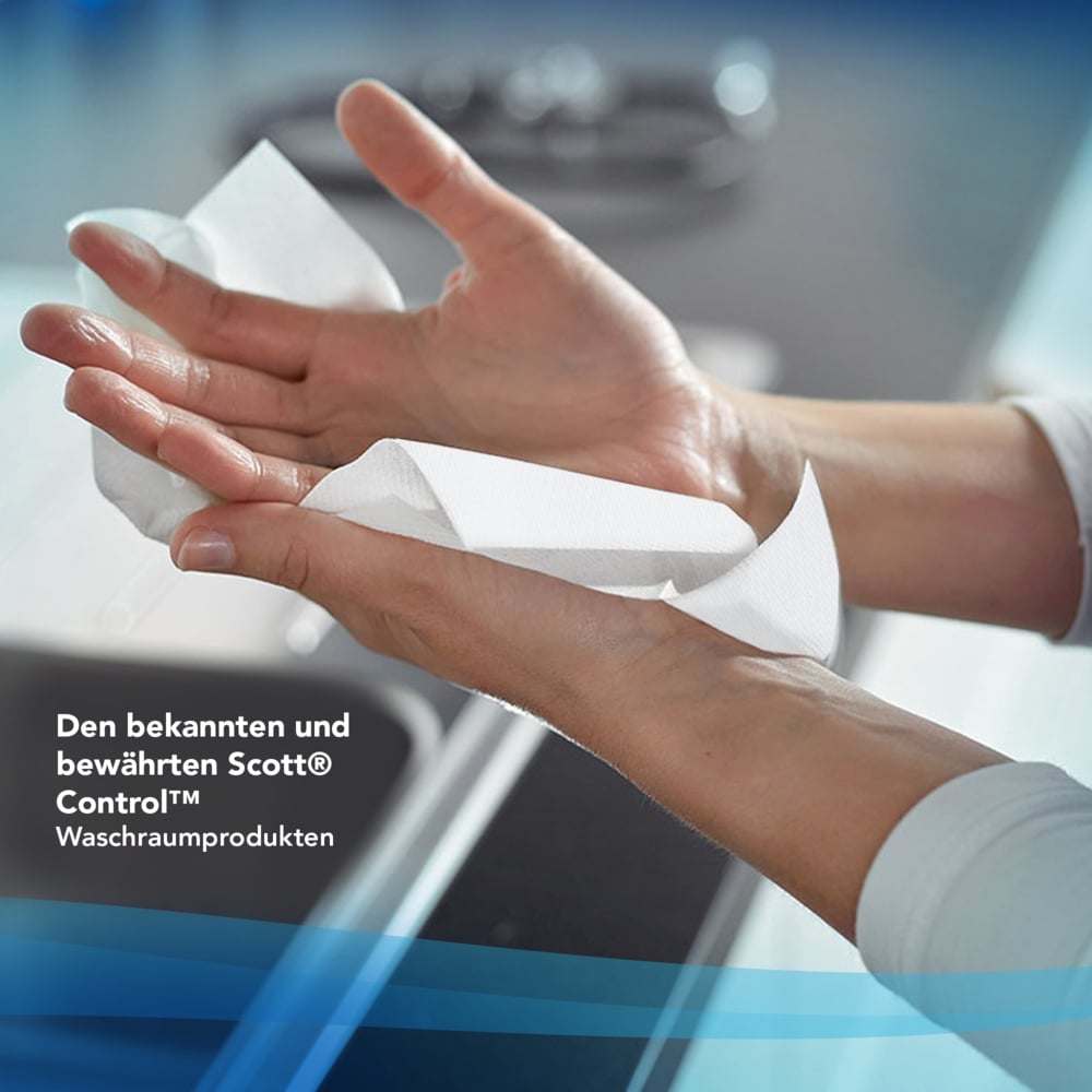 Secamanos interplegados Scott® Control™ 6663 - Papel secamanos plegado en M - 15 paquetes x 212 unidades de papel secamanos (3180 en total) - 6663