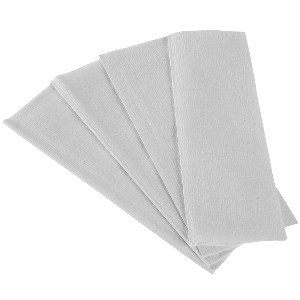 Essuie-mains enchevêtrés grand format Kleenex® 6778 - Essuie-mains 2 épaisseurs pliés en V - 15 paquets x 124 essuie-mains en papier (1 860 au total) - 6778