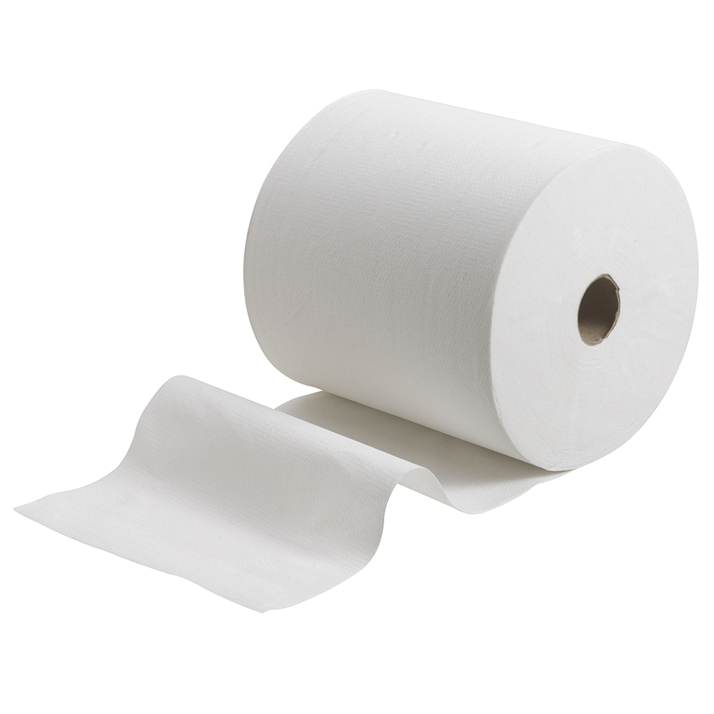 Kleenex® Ultra™ Hand Towel Roll 6765 - 6 x 130m white, 2 ply rolls - 6765