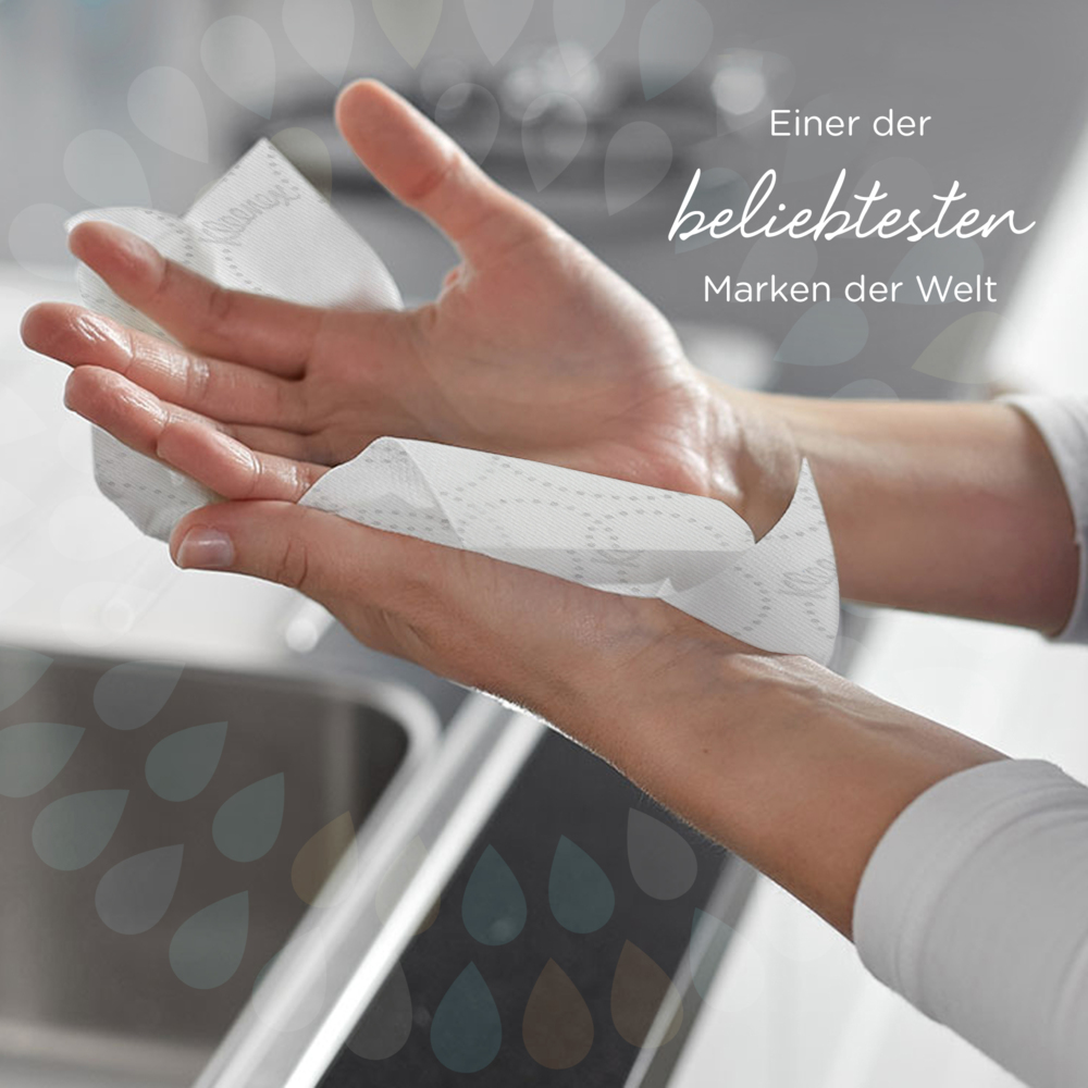 Papel secamanos en rollo Kleenex® Ultra™ Slimroll™ 6781 - Secamanos en rollo de 2 capas - 6 rollos de papel secamanos en blanco x 100 m - 6781