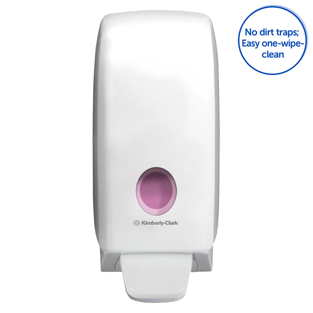 Aquarius™ Handreiniger Dispenser 6948 - 1 x witte Handreiniger Dispenser voor wandbevestiging (geschikt voor navullingen van 1 liter) - 6948