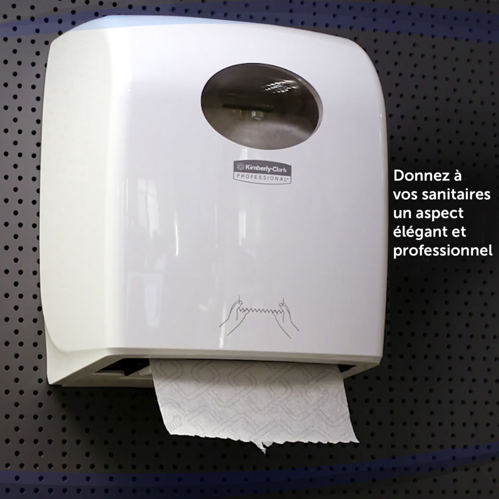 Aquarius™ Dispensador de toallas secamanos en rollo 6959, blanco - 6959
