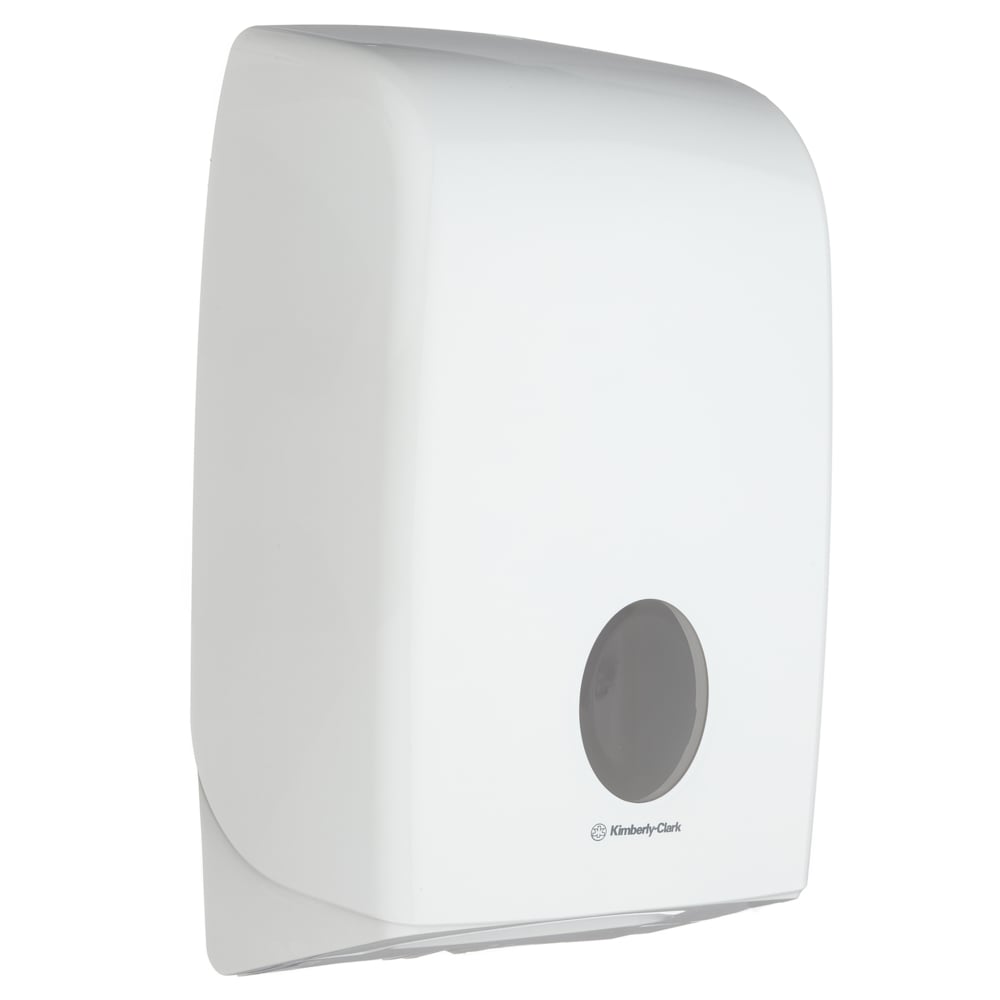 Dispenser di asciugamani intercalati Aquarius™ 6945 - 1 dispenser di panni di carta bianco - 6945