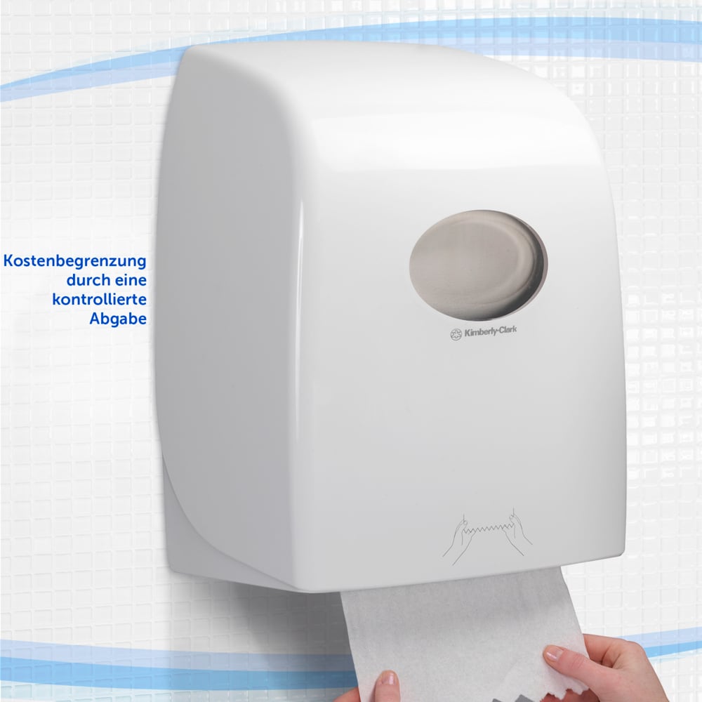 Aquarius™ Dispensador de toallas secamanos en rollo 6959, blanco - 6959